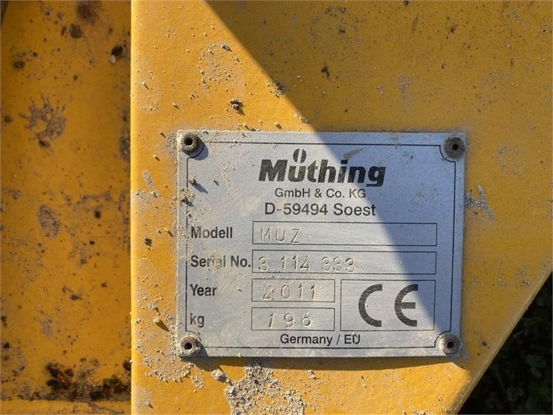 Müthing MUZ - Mesin pemotong ambang: gambar 3 Müthing MUZ - Mesin pemotong ambang: gambar 3