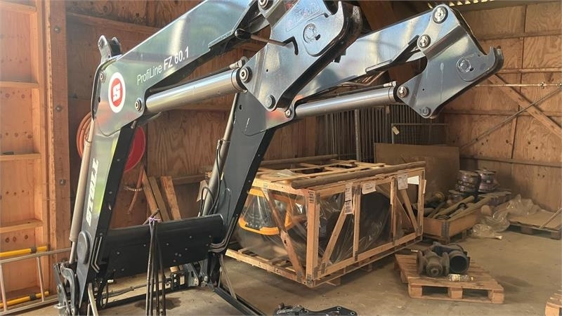 Stoll FZ 60,1 3 ventil og dæmpning Med beslag for NH T7. - Pemuat depan untuk traktor: gambar 1 Stoll FZ 60,1 3 ventil og dæmpning Med beslag for NH T7. - Pemuat depan untuk traktor: gambar 1