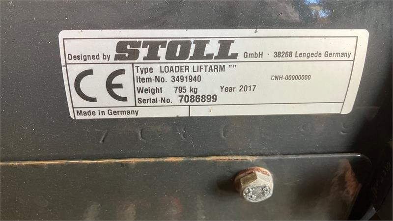 Stoll FZ 60,1 3 ventil og dæmpning Med beslag for NH T7. - Pemuat depan untuk traktor: gambar 4 Stoll FZ 60,1 3 ventil og dæmpning Med beslag for NH T7. - Pemuat depan untuk traktor: gambar 4