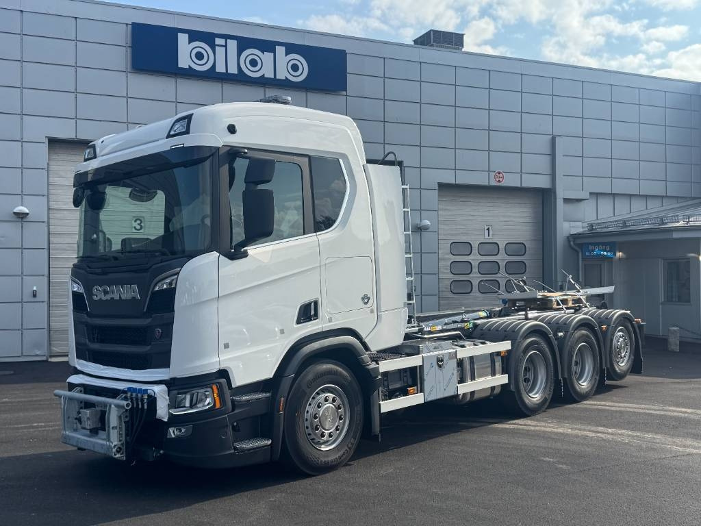 Scania R 580 8x4*4 Joab med frontplog & sidoplogsfäste - Hook lift: gambar 1 Scania R 580 8x4*4 Joab med frontplog & sidoplogsfäste - Hook lift: gambar 1