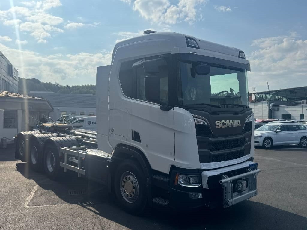 Scania R 580 8x4*4 Joab med frontplog & sidoplogsfäste - Hook lift: gambar 3 Scania R 580 8x4*4 Joab med frontplog & sidoplogsfäste - Hook lift: gambar 3