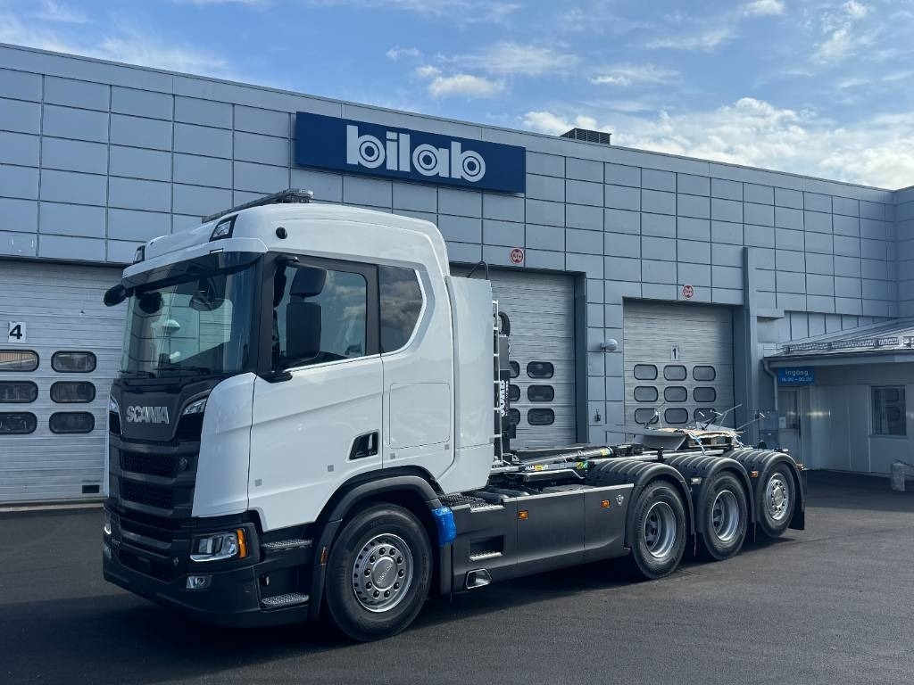 Scania R 590 8x4*4 Joab Lastväxlare - Hook lift: gambar 4 Scania R 590 8x4*4 Joab Lastväxlare - Hook lift: gambar 4