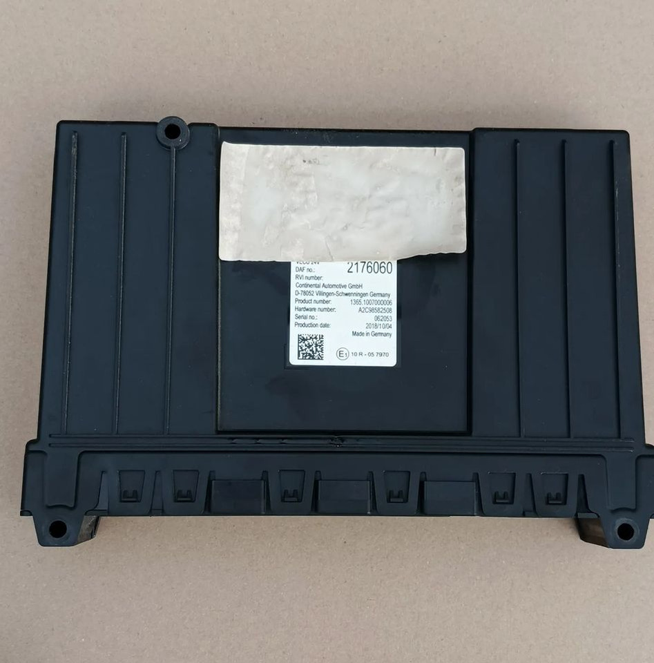 DAF XF 106 EURO 6 MX13 KOMPUTER MODUŁ STEROWNIK VECU 2176060 - ECU untuk Truk: gambar 1 DAF XF 106 EURO 6 MX13 KOMPUTER MODUŁ STEROWNIK VECU 2176060 - ECU untuk Truk: gambar 1