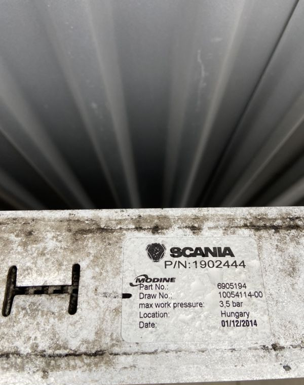 Intercooler Scania G euro 6 chłodnica powietrza 1902444 - Intercooler untuk Truk: gambar 3 Intercooler Scania G euro 6 chłodnica powietrza 1902444 - Intercooler untuk Truk: gambar 3