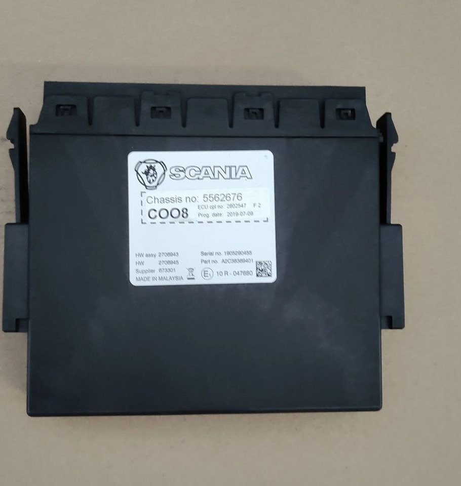 SCANIA R S KOORDYNATOR COO8 2706943 2706945 - ECU untuk Truk: gambar 1 SCANIA R S KOORDYNATOR COO8 2706943 2706945 - ECU untuk Truk: gambar 1