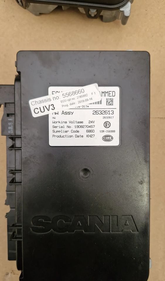 SCANIA R S STEROWNIK KOMPUTER ŚWIATEŁ CUV3 2632613 2192582 - ECU untuk Truk: gambar 2 SCANIA R S STEROWNIK KOMPUTER ŚWIATEŁ CUV3 2632613 2192582 - ECU untuk Truk: gambar 2