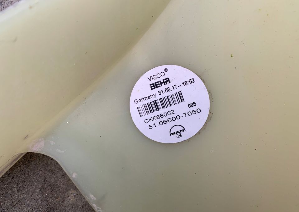 Wentylator MAN TGX euro 6 wiatrak śmigło - Penggemar untuk Truk: gambar 3 Wentylator MAN TGX euro 6 wiatrak śmigło - Penggemar untuk Truk: gambar 3