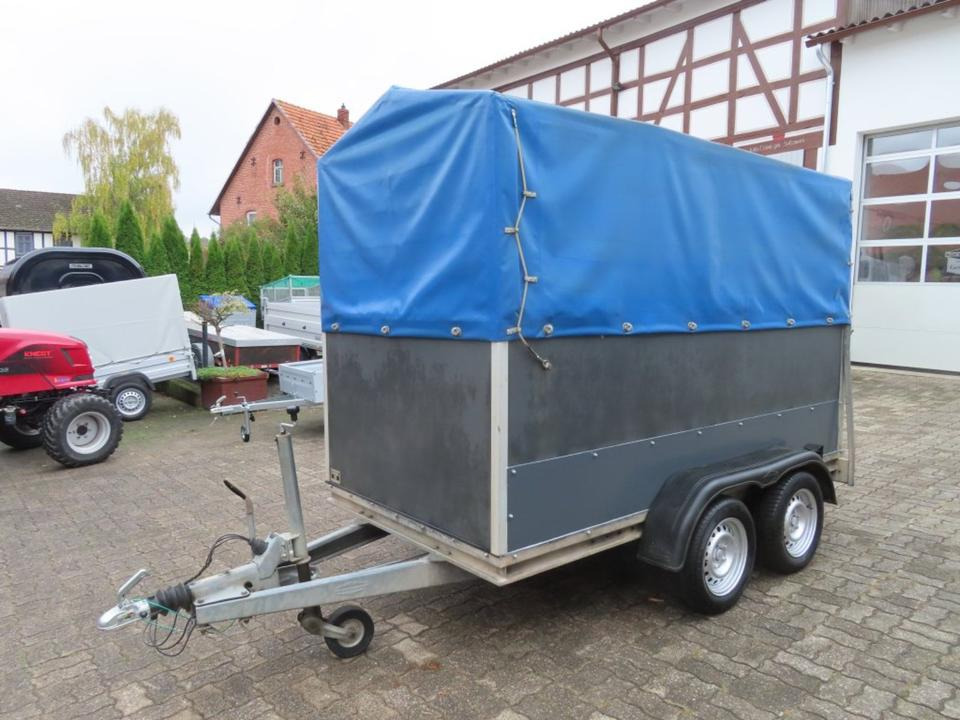 Böckman PKW Anhänger Plane & Spriegel Auffahrampe 2,0t - Trailer dengan terpal samping: gambar 1 Böckman PKW Anhänger Plane & Spriegel Auffahrampe 2,0t - Trailer dengan terpal samping: gambar 1