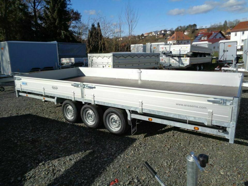 Böckmann Humbaur, Hulco - PKW Anhänger Tridem 3,5 to 5x2,2m - Trailer flatbed: gambar 4 Böckmann Humbaur, Hulco - PKW Anhänger Tridem 3,5 to 5x2,2m - Trailer flatbed: gambar 4