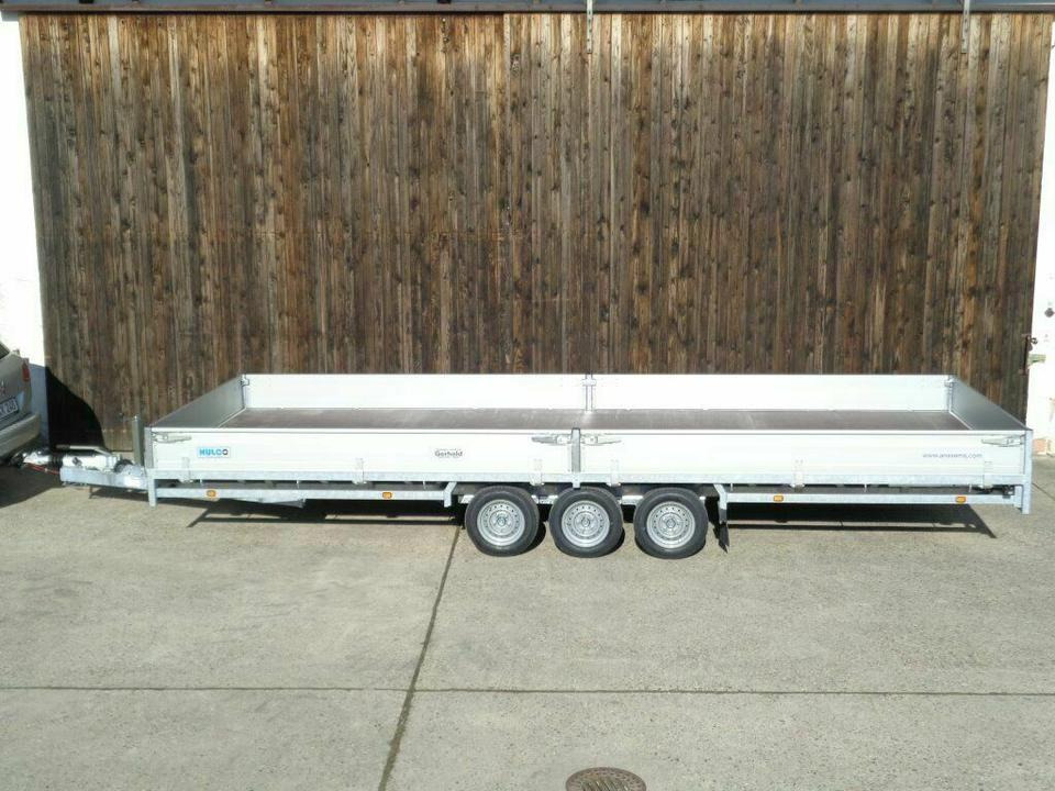 Böckmann Humbaur, Hulco - PKW Anhänger Tridem 3,5 to 5x2,2m - Trailer flatbed: gambar 5 Böckmann Humbaur, Hulco - PKW Anhänger Tridem 3,5 to 5x2,2m - Trailer flatbed: gambar 5