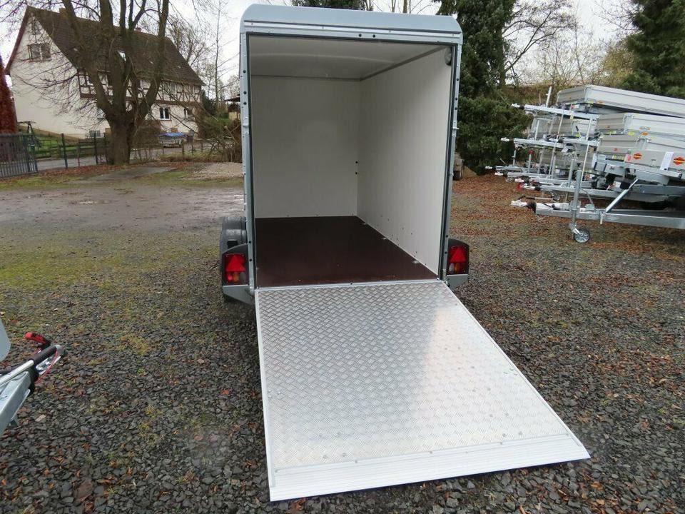 Böckmann KT 3015 PKW Anhänger - Koffer Flügeltür / Auffahrrampe - Trailer kotak tertutup: gambar 1 Böckmann KT 3015 PKW Anhänger - Koffer Flügeltür / Auffahrrampe - Trailer kotak tertutup: gambar 1