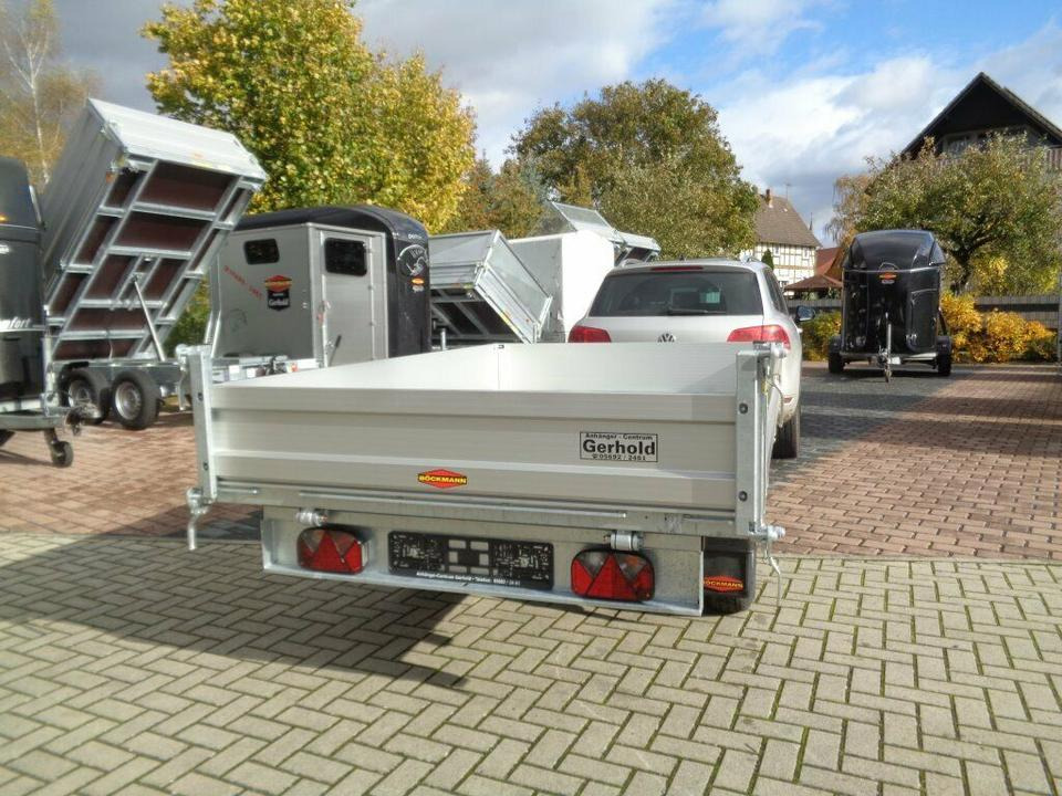 Trailer jungkit Böckmann PKW-Anhänger, 1,5 to. Rückwärtskipper, RKH 2516/15: gambar 6