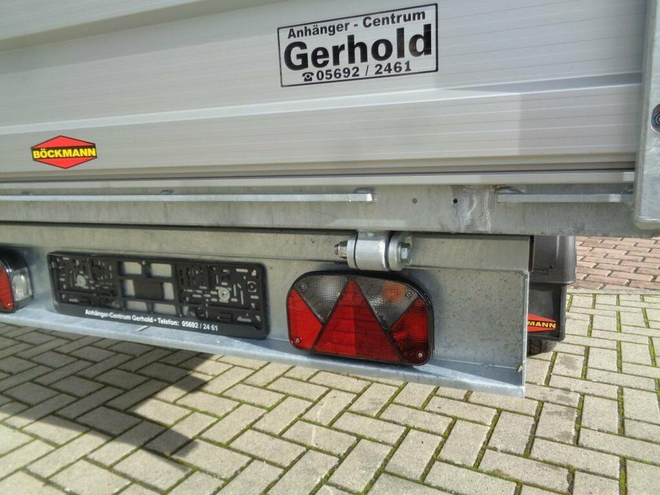 Trailer jungkit Böckmann PKW-Anhänger, 1,5 to. Rückwärtskipper, RKH 2516/15: gambar 11