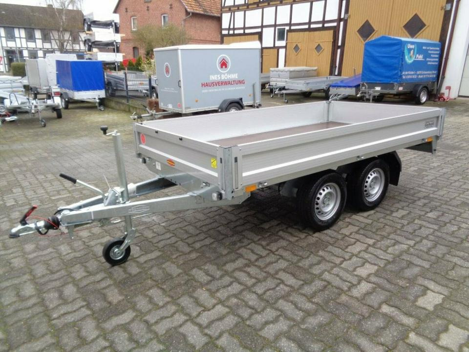 Böckmann PKW-Anhänger , 2,0 to. Hochlader, 100 km/h - Trailer flatbed: gambar 2 Böckmann PKW-Anhänger , 2,0 to. Hochlader, 100 km/h - Trailer flatbed: gambar 2