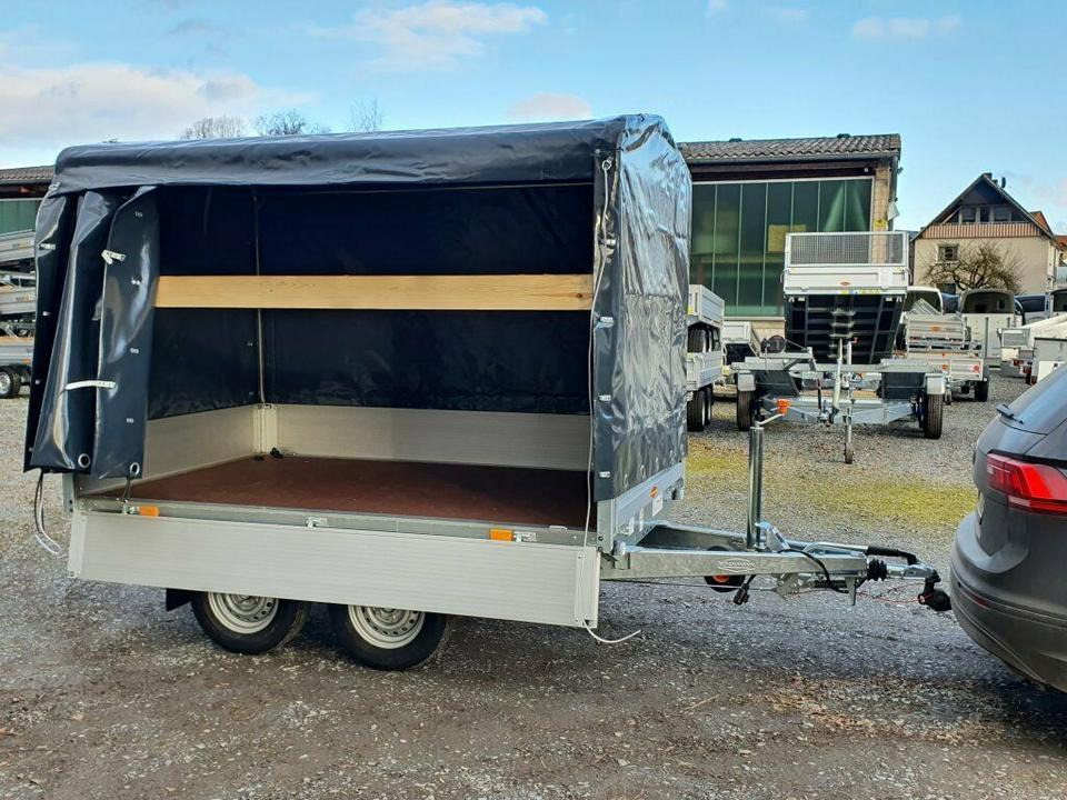 Böckmann PKW-Anhänger, 2,0 to., Schiebeplane rechts - Trailer dengan terpal samping: gambar 1 Böckmann PKW-Anhänger, 2,0 to., Schiebeplane rechts - Trailer dengan terpal samping: gambar 1