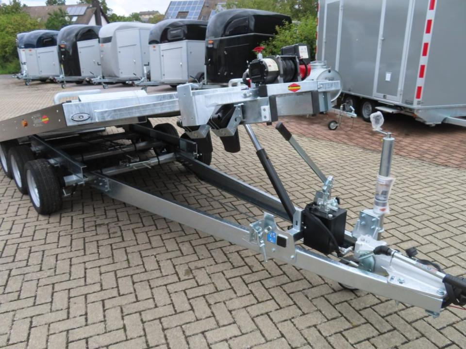 Trailer autotransporter Böckmann PKW-Anhänger, Autotransporter 3,5to. E-Winde 100 km/h: gambar 9