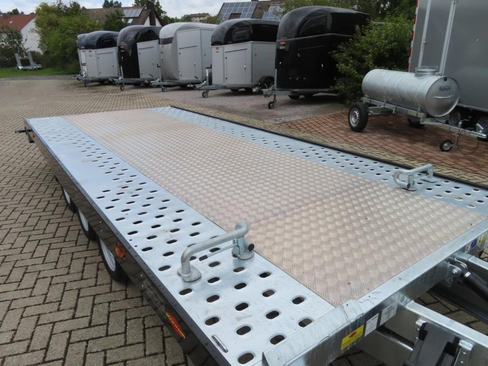 Trailer autotransporter Böckmann PKW-Anhänger, Autotransporter 3,5to. E-Winde 100 km/h: gambar 6