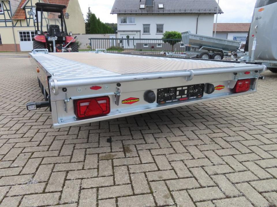 Trailer autotransporter Böckmann PKW-Anhänger, Autotransporter 3,5to. E-Winde 100 km/h: gambar 17