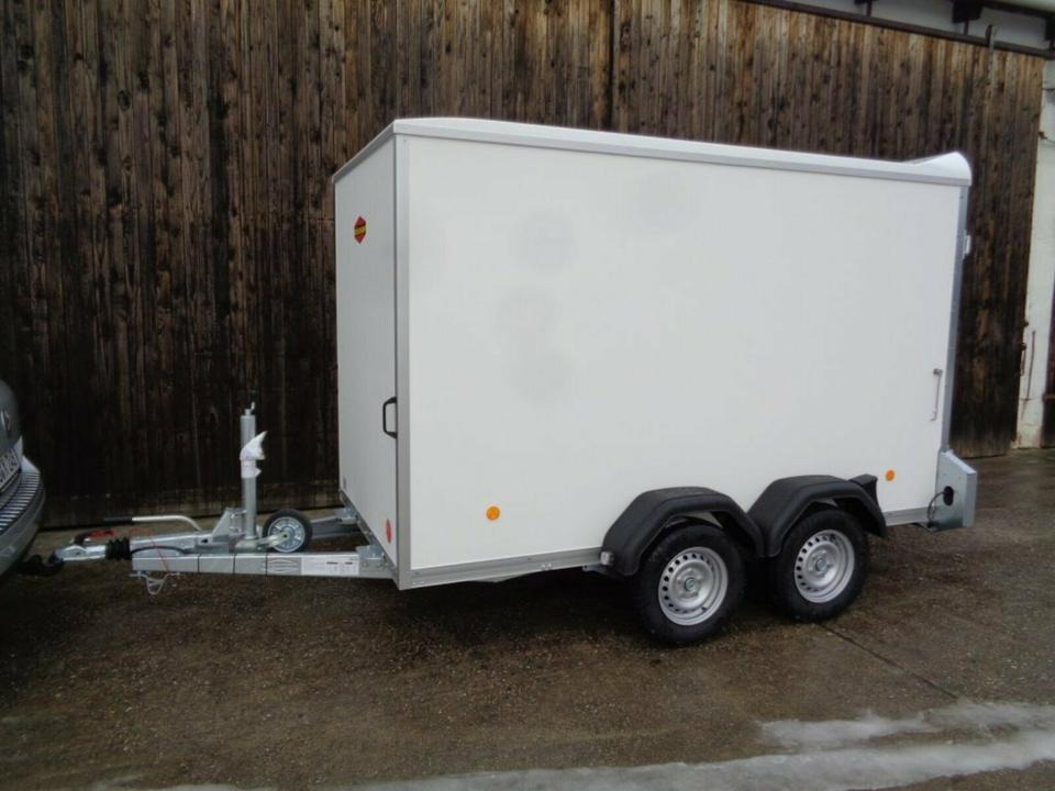 Böckmann PKW-Anhänger, KT3015/20 M-F, Koffer, 2,0 to. - Trailer kotak tertutup: gambar 1 Böckmann PKW-Anhänger, KT3015/20 M-F, Koffer, 2,0 to. - Trailer kotak tertutup: gambar 1