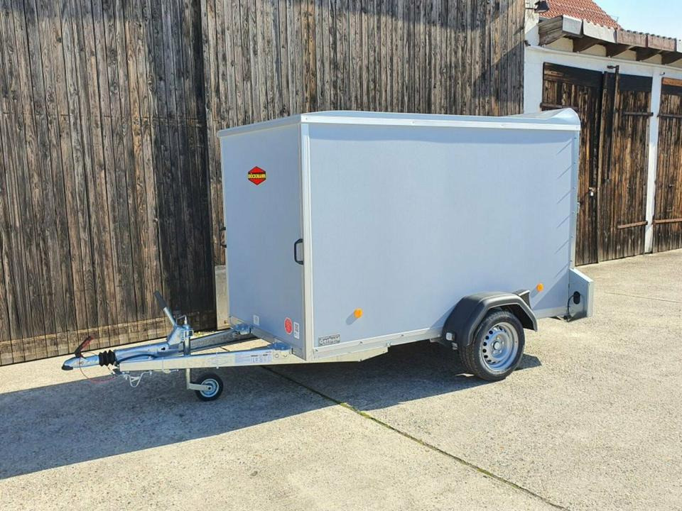 Böckmann PKW-Anhänger Koffer 1,35t Auffahrrampe Ladehöhe 42cm - Trailer mobil: gambar 4 Böckmann PKW-Anhänger Koffer 1,35t Auffahrrampe Ladehöhe 42cm - Trailer mobil: gambar 4