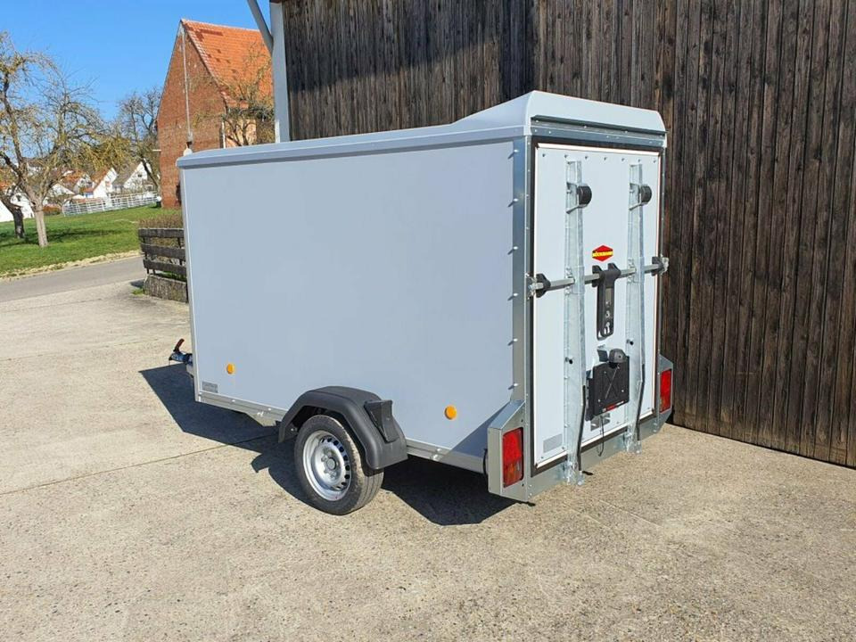 Böckmann PKW-Anhänger Koffer 1,35t Auffahrrampe Ladehöhe 42cm - Trailer mobil: gambar 5 Böckmann PKW-Anhänger Koffer 1,35t Auffahrrampe Ladehöhe 42cm - Trailer mobil: gambar 5