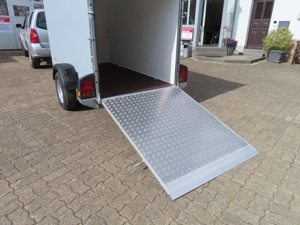 Trailer kotak tertutup Böckmann PKW-Anhänger Koffer KT2513/135 F Tür-Rampekombination: gambar 7