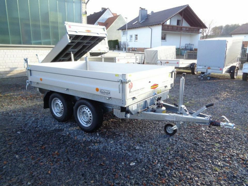 Böckmann PKW-Anhänger, Rückwärtskipper, 2,7 to. Tandem - Trailer jungkit: gambar 2 Böckmann PKW-Anhänger, Rückwärtskipper, 2,7 to. Tandem - Trailer jungkit: gambar 2