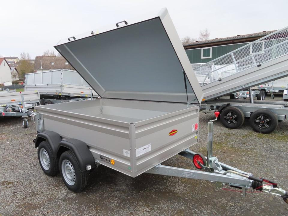 Böckmann PKW Anhänger TL-AL 2515/20 Deckel 100km/h BW 560mm - Trailer kotak tertutup: gambar 1 Böckmann PKW Anhänger TL-AL 2515/20 Deckel 100km/h BW 560mm - Trailer kotak tertutup: gambar 1