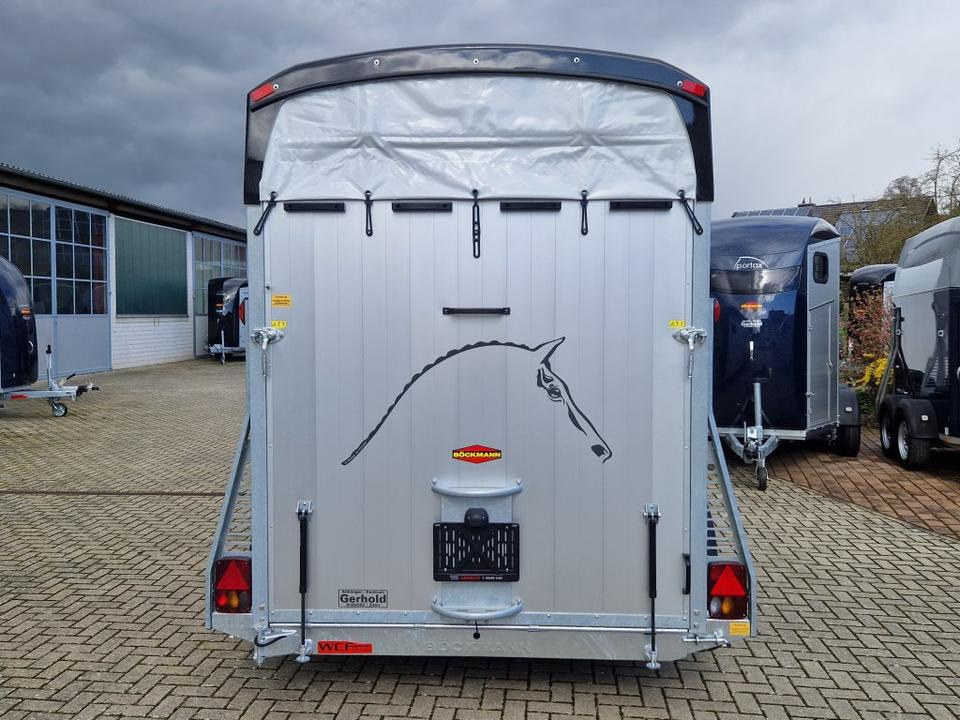 Trailer pengangkut kuda Böckmann Pferdeanhänger Big Portax WCF 100km/h Sattelraum: gambar 17