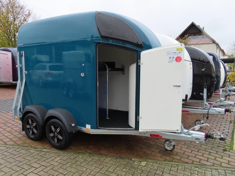 Böckmann Pferdeanhänger, Comfort, Flügeltür,100 km/h,Aluboden - Trailer pengangkut kuda: gambar 3 Böckmann Pferdeanhänger, Comfort, Flügeltür,100 km/h,Aluboden - Trailer pengangkut kuda: gambar 3