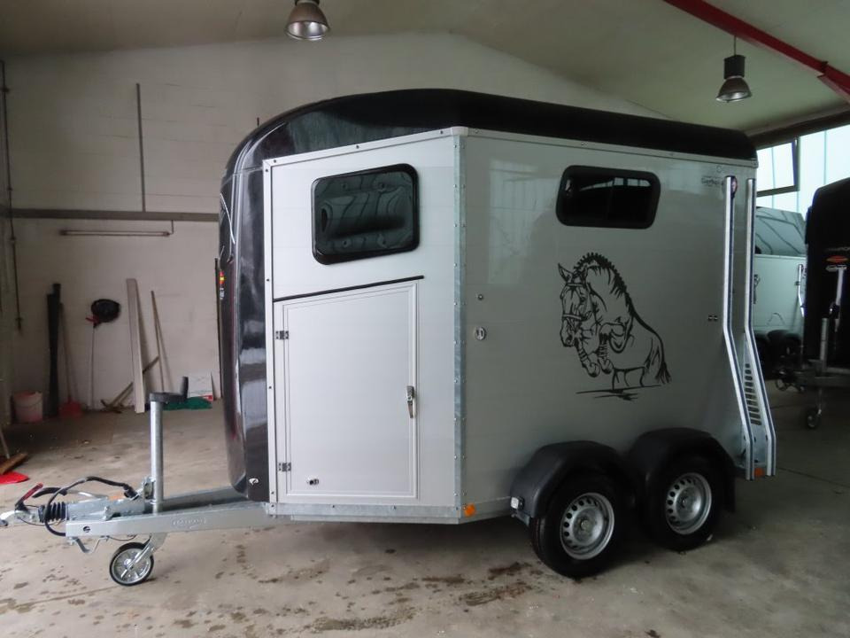 Böckmann Pferdeanhänger Portax Esprit s+b Aluboden, Sattelkammer - Trailer pengangkut kuda: gambar 3 Böckmann Pferdeanhänger Portax Esprit s+b Aluboden, Sattelkammer - Trailer pengangkut kuda: gambar 3