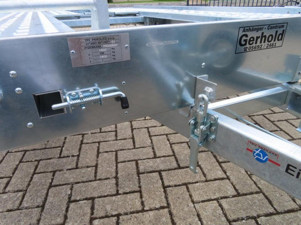 Trailer autotransporter Böckmann-T PV,Autotransporter, 1,8 to. kippbar,PKW Anhänger,100 k: gambar 11