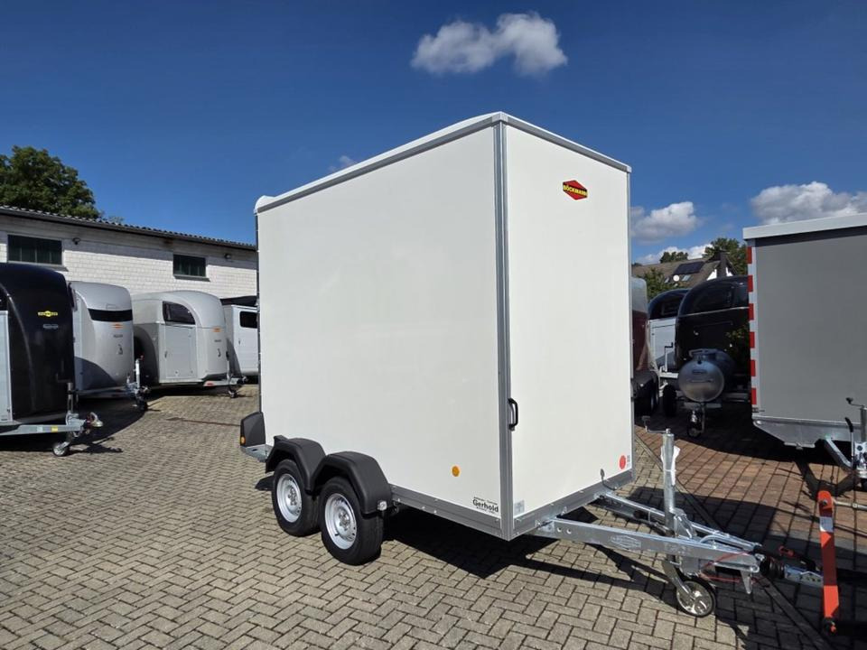 Kofferanhänger PKW-Anhänger Böckmann KT 3015/27 Innenhöhe 2400mm - Trailer kotak tertutup: gambar 1 Kofferanhänger PKW-Anhänger Böckmann KT 3015/27 Innenhöhe 2400mm - Trailer kotak tertutup: gambar 1
