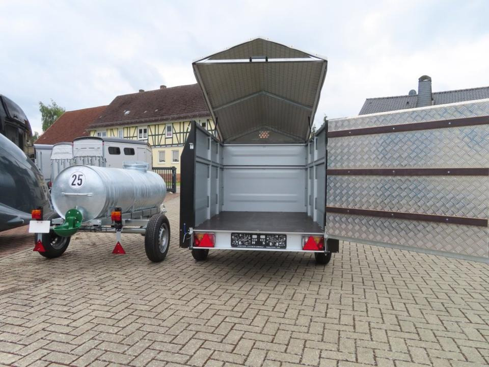 TPV Kleinviehanhänger 1,0t Flügeltür Viehanhänger Ziegen Schafe - Trailer pengangkut hewan: gambar 5 TPV Kleinviehanhänger 1,0t Flügeltür Viehanhänger Ziegen Schafe - Trailer pengangkut hewan: gambar 5