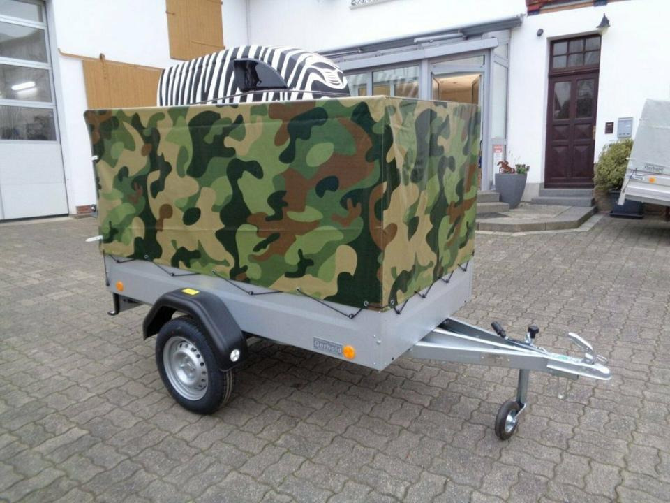 TPV PKW-Anhänger, Plane und Spriegel, 750 kg - Trailer mobil: gambar 2 TPV PKW-Anhänger, Plane und Spriegel, 750 kg - Trailer mobil: gambar 2
