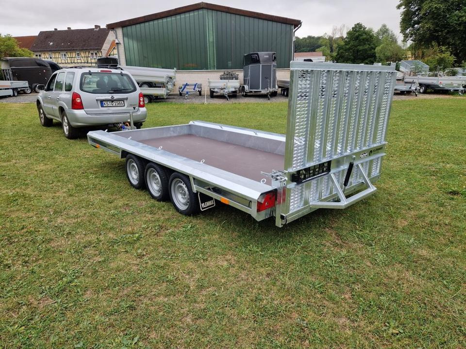 Tridem Maschinentransporter 3,5t, PKW-Anhänger 4,8 x 1,8m - Trailer untuk mesin konstruksi: gambar 5 Tridem Maschinentransporter 3,5t, PKW-Anhänger 4,8 x 1,8m - Trailer untuk mesin konstruksi: gambar 5