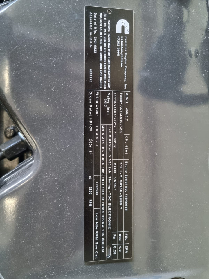 Cummins QSB6.7 CM850 CM2850 CPL4961 - Mesin untuk Peralatan konstruksi: gambar 5 Cummins QSB6.7 CM850 CM2850 CPL4961 - Mesin untuk Peralatan konstruksi: gambar 5