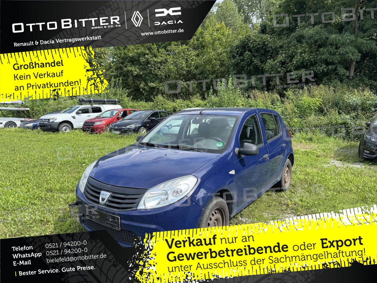 Dacia Sandero 1.4 +ZAHNRIEMEN GERISSEN+ - Mobil: gambar 1 Dacia Sandero 1.4 +ZAHNRIEMEN GERISSEN+ - Mobil: gambar 1