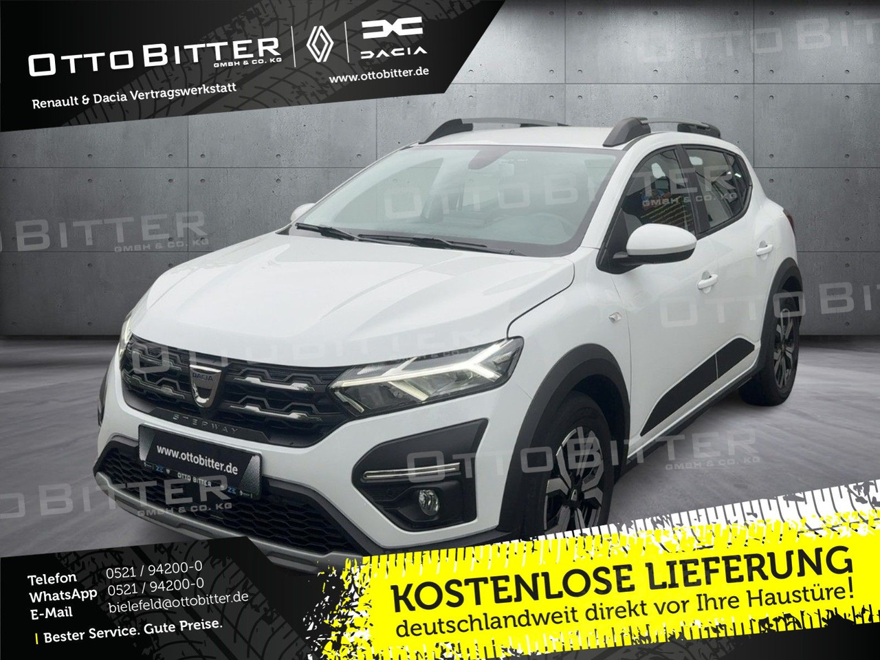 Dacia Sandero Stepway Comfort TCe90 ALU/KAMERA/NAVI - Mobil sedan: gambar 1 Dacia Sandero Stepway Comfort TCe90 ALU/KAMERA/NAVI - Mobil sedan: gambar 1