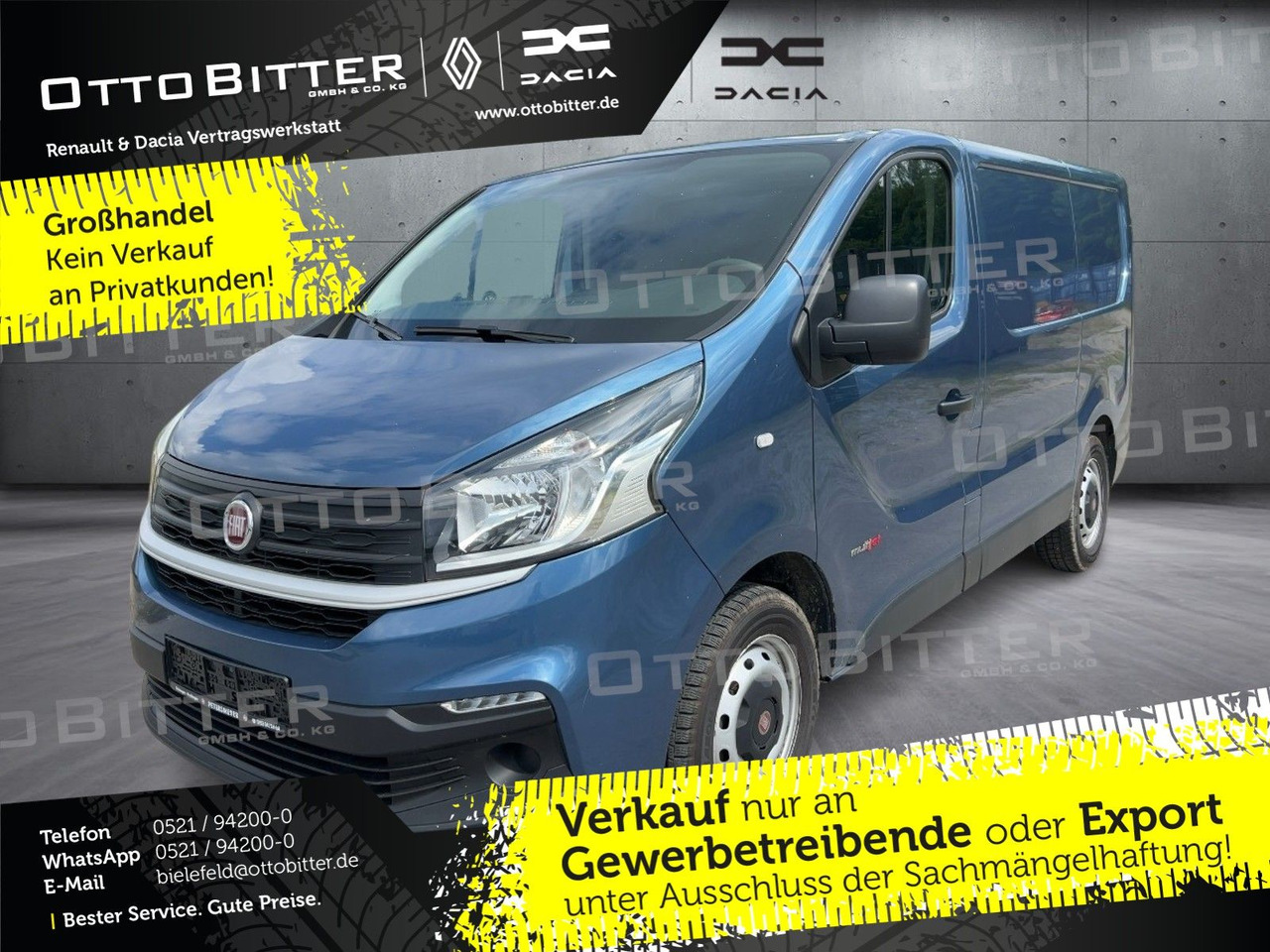 Fiat Talento 1.6 Multijet Turbo L1H1 ANHÄNGERKUP/GJR - Van panel: gambar 1 Fiat Talento 1.6 Multijet Turbo L1H1 ANHÄNGERKUP/GJR - Van panel: gambar 1