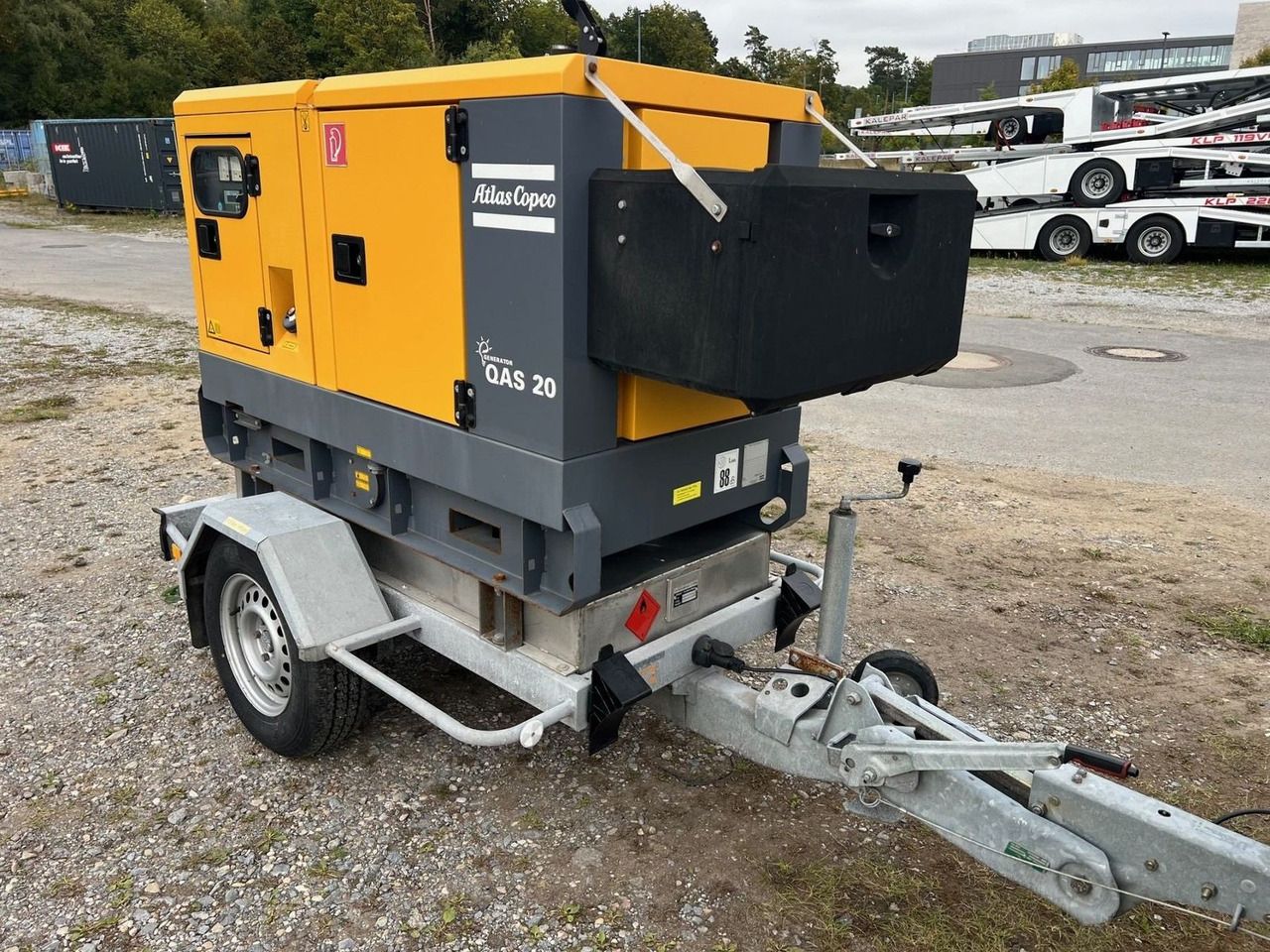 IBERICA Atlas Copco Stromerzeuger QAS20 (20kVA/1 - Trailer mobil: gambar 4 IBERICA Atlas Copco Stromerzeuger QAS20 (20kVA/1 - Trailer mobil: gambar 4