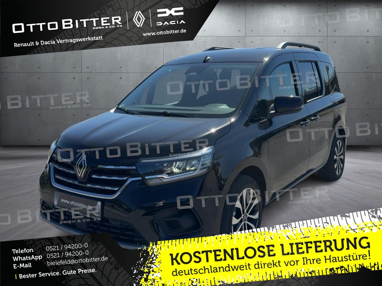 Renault Kangoo Techno TCe130 EDC SITZH/ALU/ALU/EASY-LINK - Van penumpang: gambar 1 Renault Kangoo Techno TCe130 EDC SITZH/ALU/ALU/EASY-LINK - Van penumpang: gambar 1