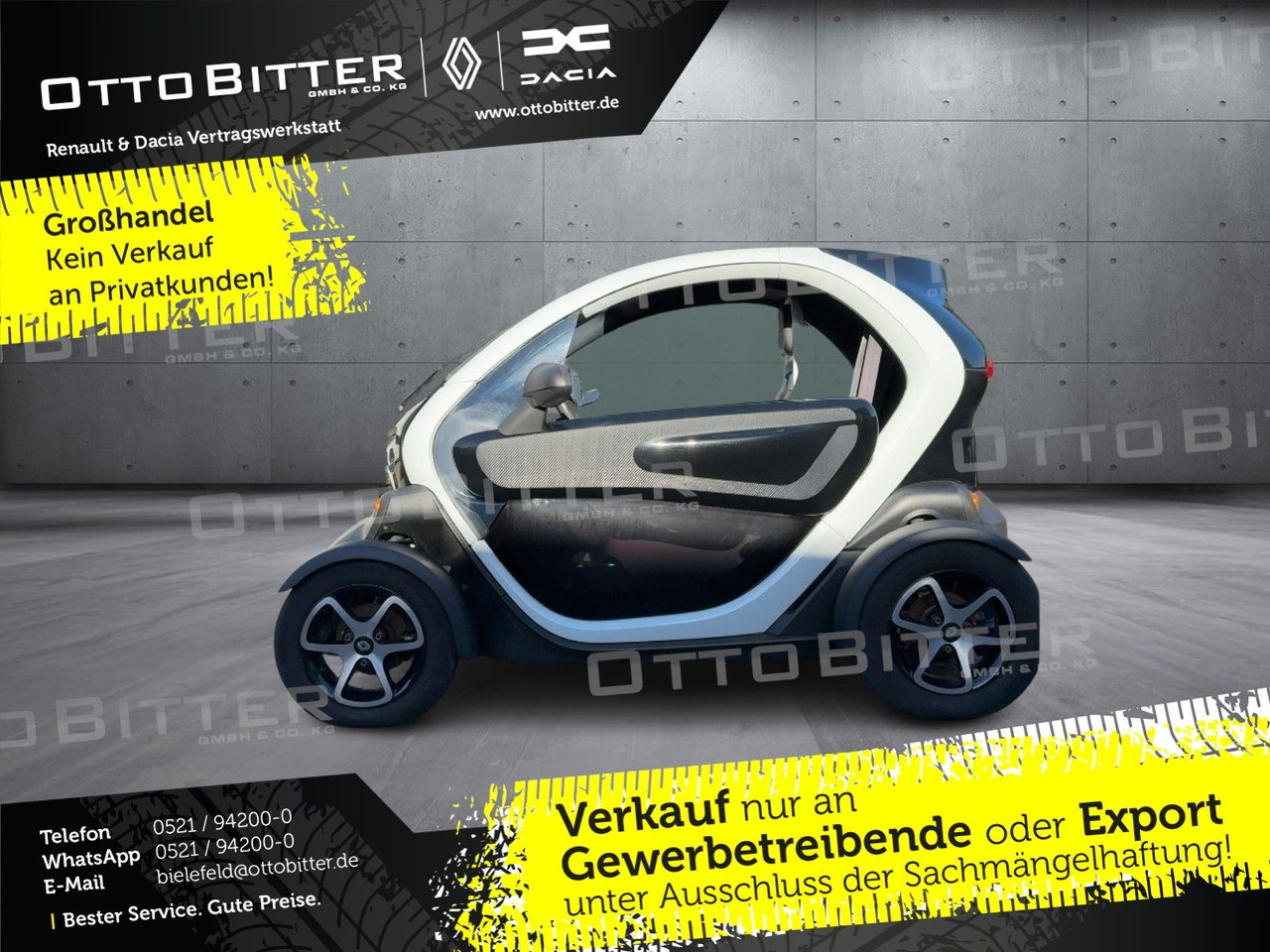 Renault Twizy Technic BATTERIEKAUF (Bought battery) - Mobil: gambar 1 Renault Twizy Technic BATTERIEKAUF (Bought battery) - Mobil: gambar 1