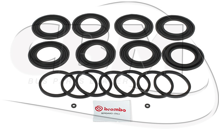 BREMBO CALLIPER SEAL KIT - ZF (50130477501) - Kaliper rem untuk Bus: gambar 1 BREMBO CALLIPER SEAL KIT - ZF (50130477501) - Kaliper rem untuk Bus: gambar 1