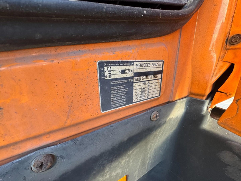 Truk box Mercedes-Benz SK 814 (STEEL SUSPENSION & MANUAL GEARBOX / SUSPENSION LAMES & BOITE MANUELLE): gambar 13 Truk box Mercedes-Benz SK 814 (STEEL SUSPENSION & MANUAL GEARBOX / SUSPENSION LAMES & BOITE MANUELLE): gambar 13