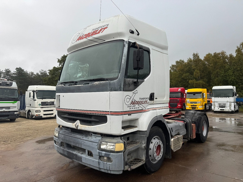 Renault Premium 385 (GRAND PONT / POMPE MANUELLE / PTO / HYDRAULIQUE POUR BENNE) - Tractor head: gambar 1 Renault Premium 385 (GRAND PONT / POMPE MANUELLE / PTO / HYDRAULIQUE POUR BENNE) - Tractor head: gambar 1