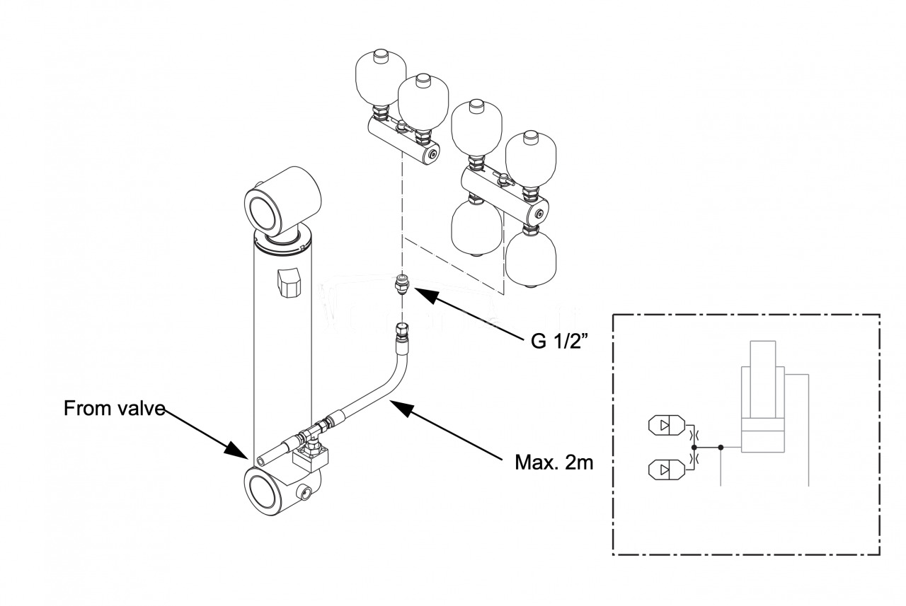 Hydroakumulator amortyzator tłumienia drgań do żurawi leśnych 10-30 tm Hultdins LD1002 / LD2002 - Penyerap guncangan untuk Derek pemuat: gambar 5 Hydroakumulator amortyzator tłumienia drgań do żurawi leśnych 10-30 tm Hultdins LD1002 / LD2002 - Penyerap guncangan untuk Derek pemuat: gambar 5