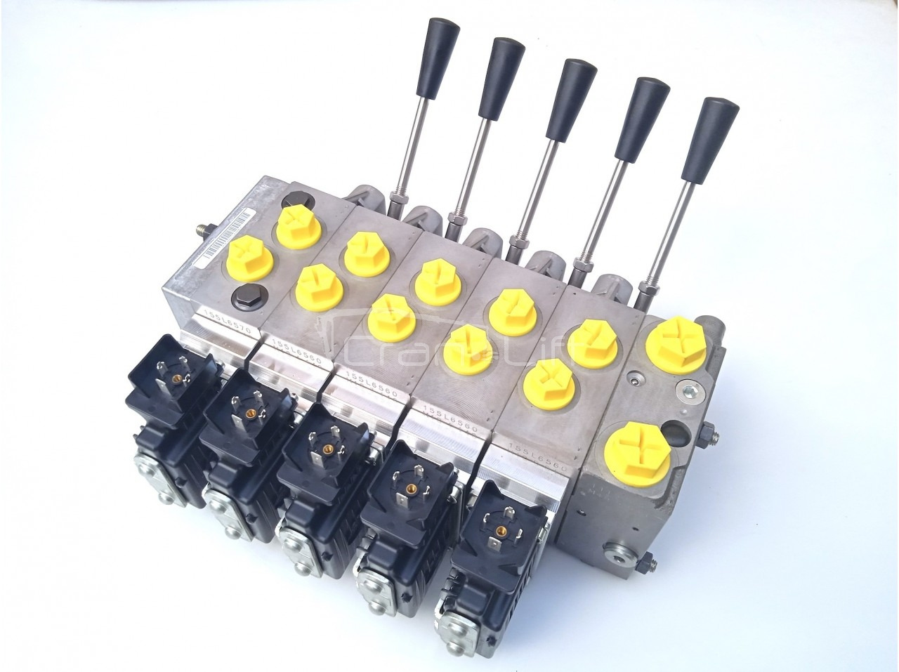 Rozdzielacz Danfoss PVG32 - 5 sekcji - Katup hidrolik untuk Derek pemuat: gambar 2 Rozdzielacz Danfoss PVG32 - 5 sekcji - Katup hidrolik untuk Derek pemuat: gambar 2