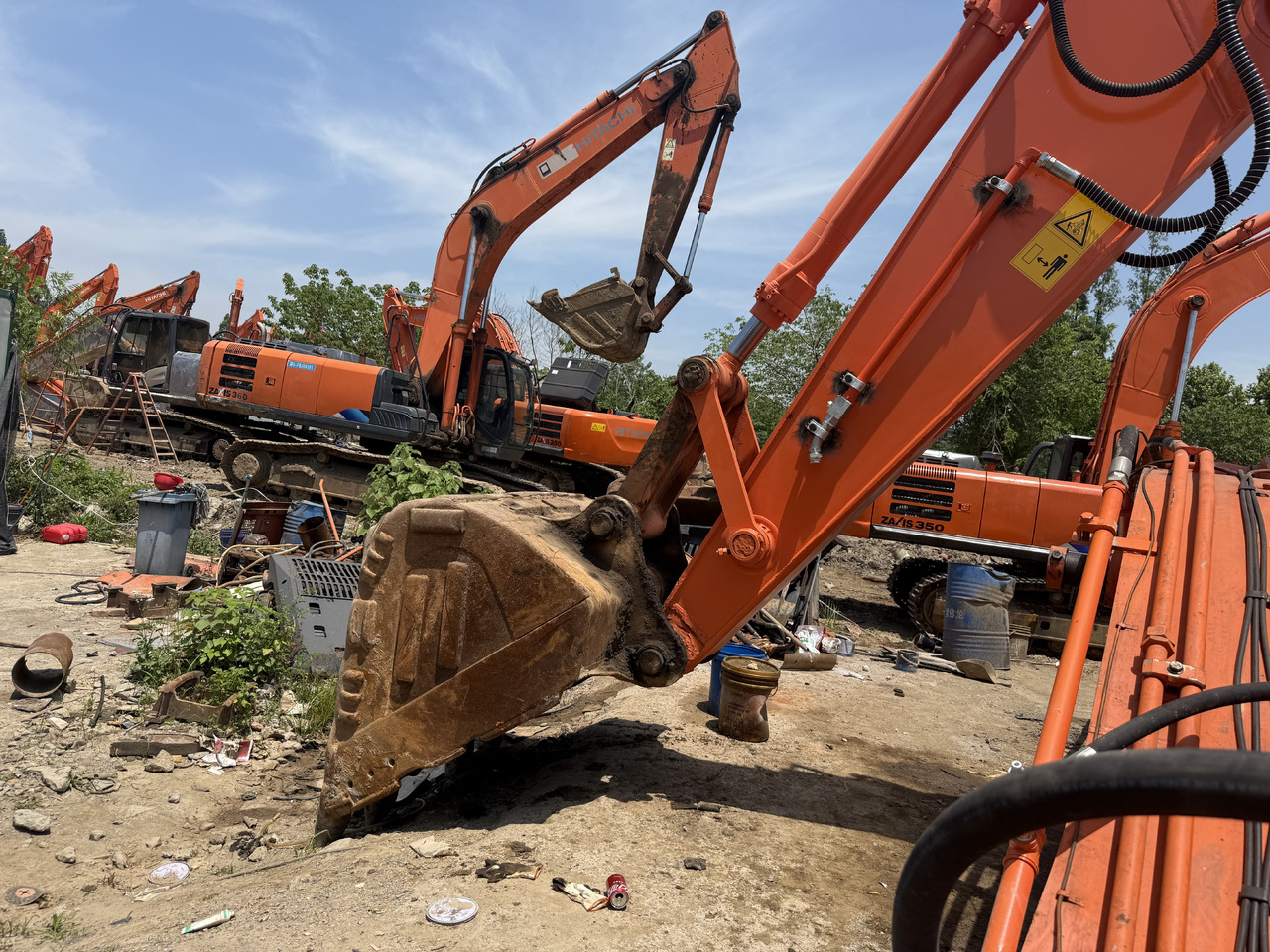 Ekskavator perayap HITACHI 350-5g [ Copy ] [ Copy ]: gambar 7