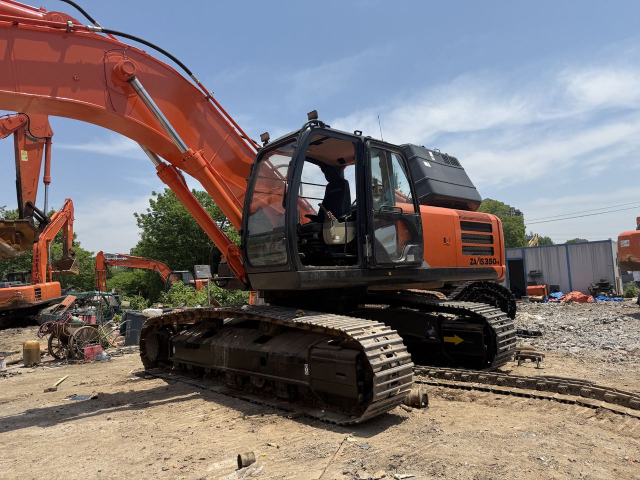 Ekskavator roda HITACHI used hitachi 350-5g  excavator [ Copy ] [ Copy ]: gambar 8